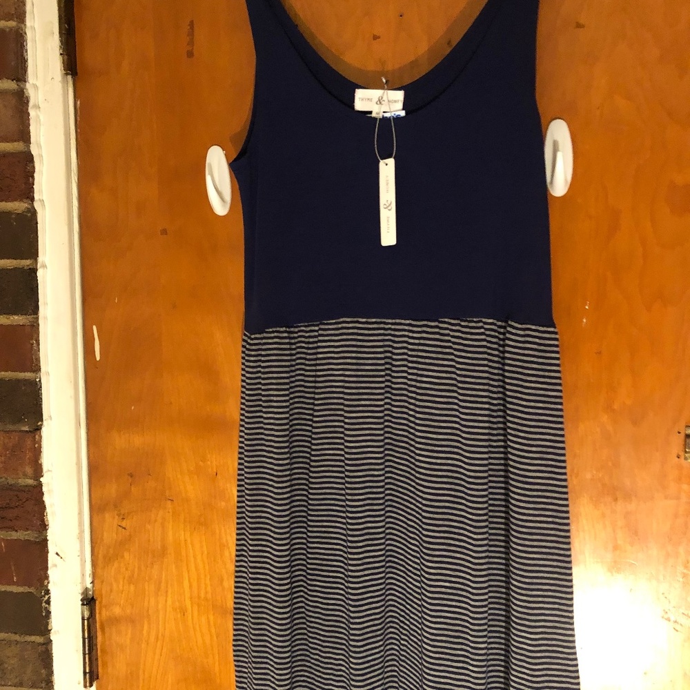 Women Comfortable Long-Maxi Sleeveless Dress, NWT